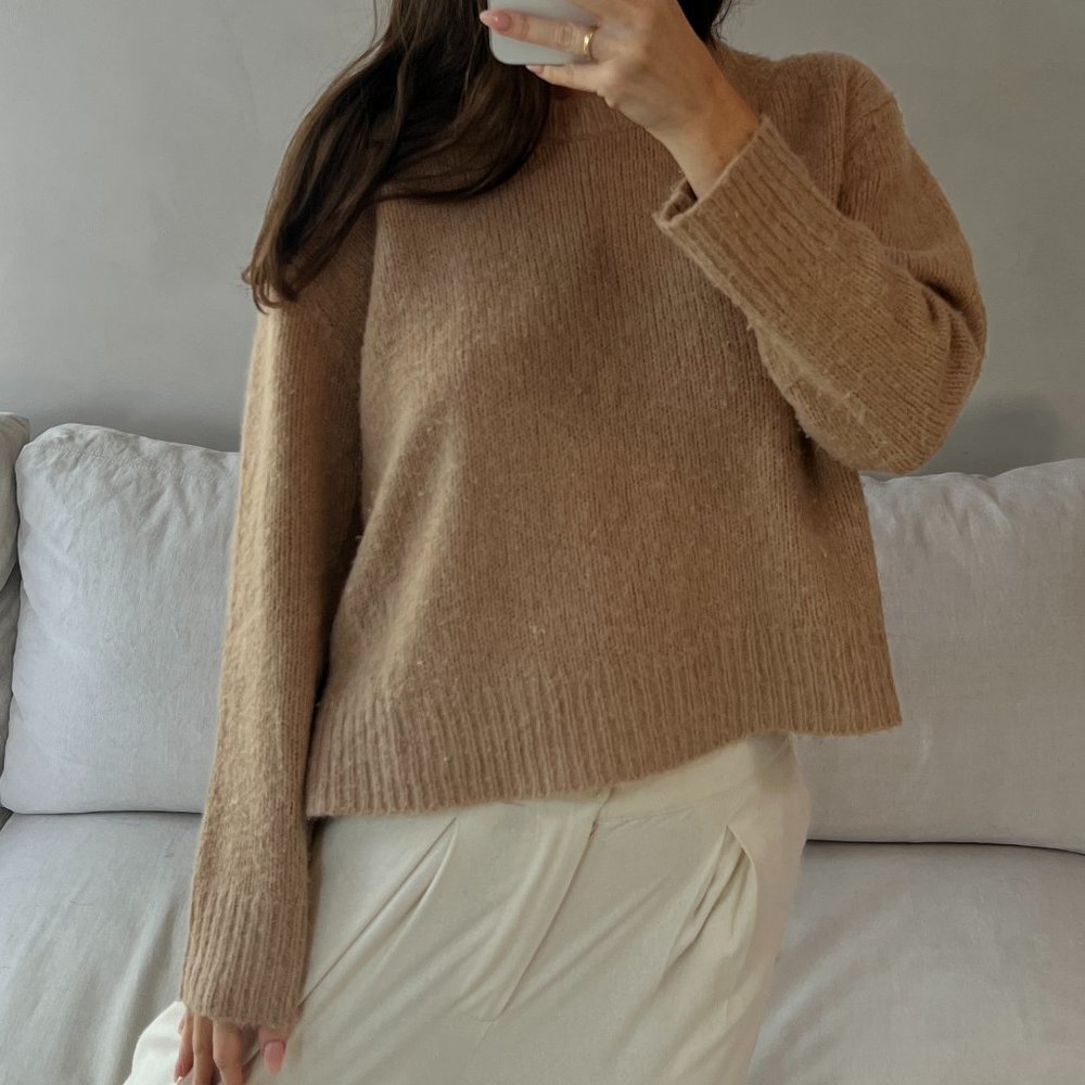 Jenni Kayne Camel Atlas Sweater